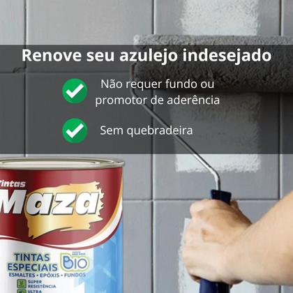 Imagem de Tinta Epoxi Multisuperfícies Base Água Maza 900ML