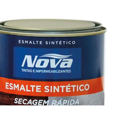 Imagem de Tinta Esmalte. 1/4 (900ml) Sintetico Nova Platina