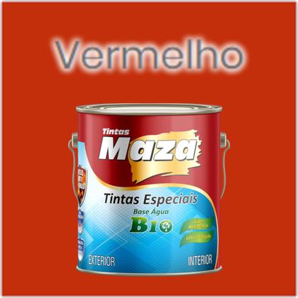 Imagem de Tinta Esmalte Base Água 3,6l Metais Madeira Vermelho