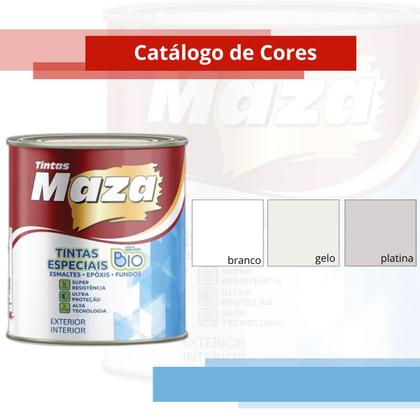Imagem de Tinta Esmalte Base Água Acetinado Maza 900ML Cores