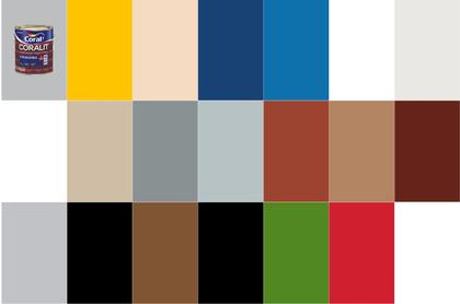 Imagem de Tinta Esmalte Coralit Alto Brilho Coral - Diversas Cores - 900ml