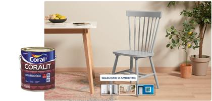 Imagem de Tinta Esmalte Coralit Alto Brilho Coral - Diversas Cores - 900ml