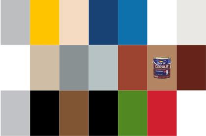 Imagem de Tinta Esmalte Coralit Alto Brilho Coral - Diversas Cores - 900ml