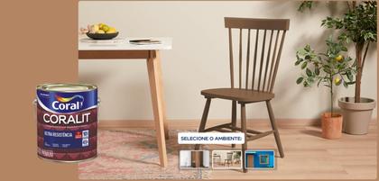 Imagem de Tinta Esmalte Coralit Alto Brilho Coral - Diversas Cores - 900ml