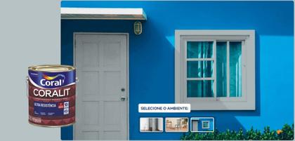 Imagem de Tinta Esmalte Coralit Alto Brilho Coral - Diversas Cores - 900ml