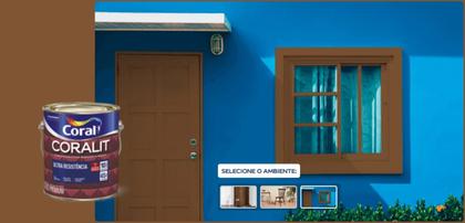 Imagem de Tinta Esmalte Coralit Alto Brilho Coral - Diversas Cores - 900ml