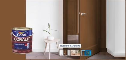 Imagem de Tinta Esmalte Coralit Alto Brilho Coral - Diversas Cores - 900ml