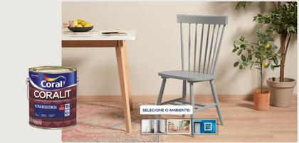 Imagem de Tinta Esmalte Coralit Alto Brilho Coral - Diversas Cores - 900ml