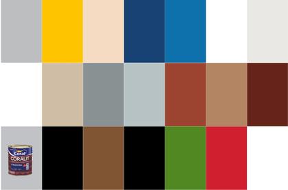 Imagem de Tinta Esmalte Coralit Alto Brilho Coral - Diversas Cores - 900ml