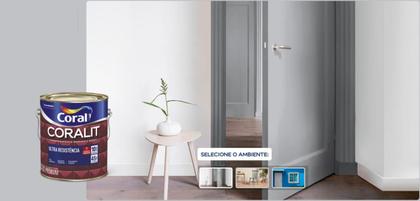 Imagem de Tinta Esmalte Coralit Alto Brilho Coral - Diversas Cores - 900ml