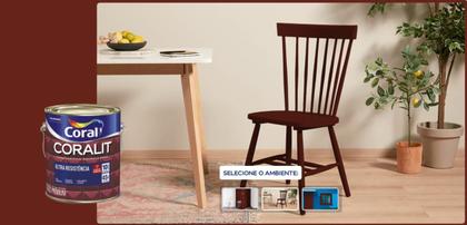 Imagem de Tinta Esmalte Coralit Alto Brilho Coral - Diversas Cores - 900ml