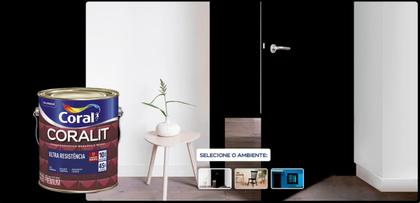 Imagem de Tinta Esmalte Coralit Alto Brilho Coral - Diversas Cores - 900ml