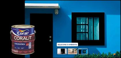 Imagem de Tinta Esmalte Coralit Alto Brilho Coral - Diversas Cores - 900ml