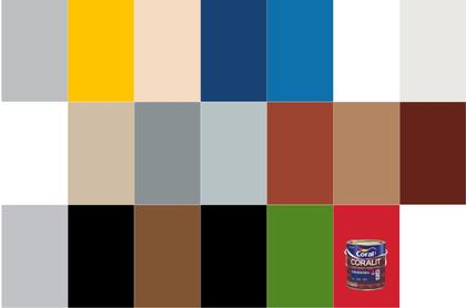 Imagem de Tinta Esmalte Coralit Alto Brilho Coral - Diversas Cores - 900ml