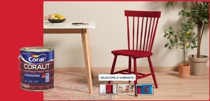 Imagem de Tinta Esmalte Coralit Alto Brilho Coral - Diversas Cores - 900ml