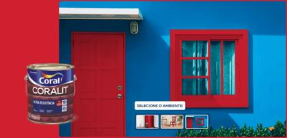 Imagem de Tinta Esmalte Coralit Alto Brilho Coral - Diversas Cores - 900ml