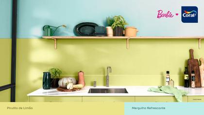 Imagem de Tinta Esmalte Coralit Total Brilhante Coleção Barbie 800ML