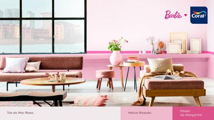 Imagem de Tinta Esmalte Coralit Total Brilhante Coleção Barbie 800ML