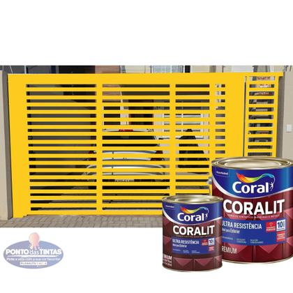 Imagem de Tinta Esmalte Coralit Ultra Resistência Brilhante 3,6l