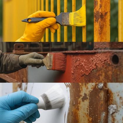 Imagem de Tinta Esmalte Direto Na Ferrugem Resistente 3,6 Litros Brasilux