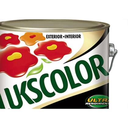 Imagem de Tinta Esmalte. Galao 3,6 Litros Sintetico Prem.Lukscolor Aluminio
