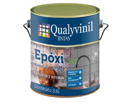 Imagem de Tinta Esmalte Multisuperfícies Epóxi Base Água 3,6l Branco Qualyvinil