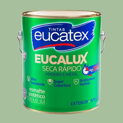 Imagem de Tinta esmalte sintético eucalux premium verde nilo lt