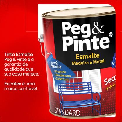 Imagem de Tinta esmalte sintetico eucatex 3600ml azul mar brilhante peg pinte