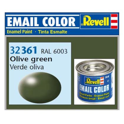Imagem de Tinta Esmalte Verde Oliva Seda 14Ml Revell 32361