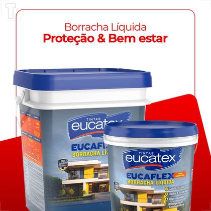 Imagem de Tinta eucatex eucaflex borracha liquida 4kg branco