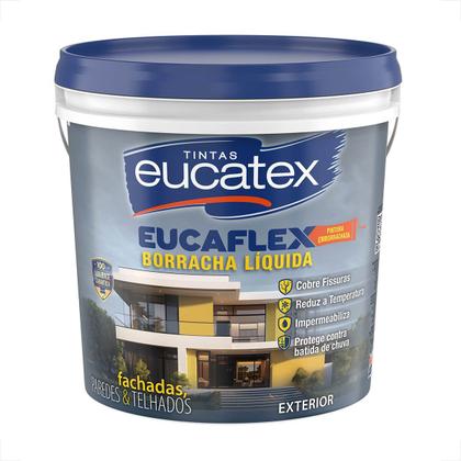 Imagem de Tinta eucatex eucaflex borracha liquida 4kg branco