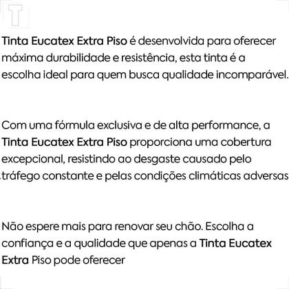 Imagem de Tinta eucatex extra piso 18l concreto acrilico premium