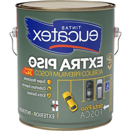 Imagem de Tinta Eucatex Extra Piso Galao 3,6 Litros Cinza