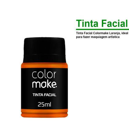 Imagem de Tinta Facial Líquida Color Make Várias Cores Pote Com 25ml