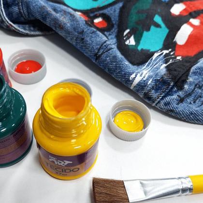 Imagem de Tinta fosca para tecido 37ml