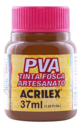 Imagem de Tinta Fosca PVA MARROM 531 - 37ml - ACRILEX