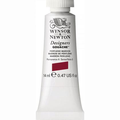 Imagem de Tinta Guache Winsor Designers 14ml S3 507 Perylene Maroon