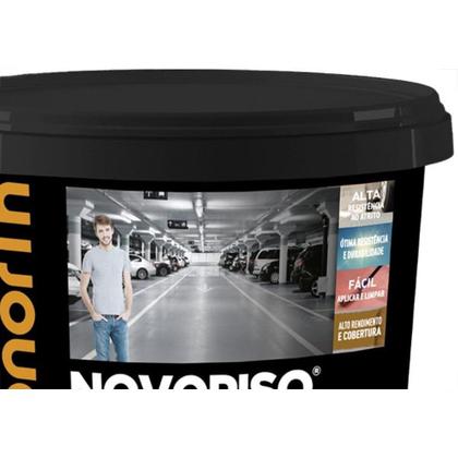 Imagem de Tinta Hydronorth Novopiso Premium Piso 900Ml Fosco Amarela Demarcacao Pote