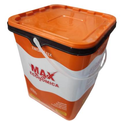 Imagem de Tinta Látex Acrílica Econômica 18L Fosca Max Branco Pintura Interior Parede Alvenaria Residencial