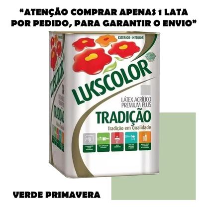 Imagem de Tinta látex tradição acrílico premium plus lukscolor 18lt cores