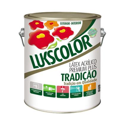 Imagem de Tinta Látex Tradição Premium Perola 3.6 Litros - Lukscolor