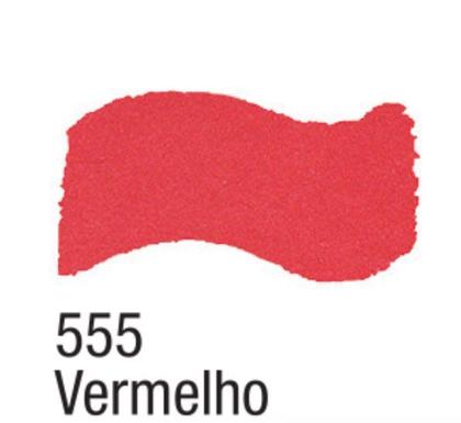 Imagem de Tinta Metal Colors Acrílica Metálica 37ml - Acrilex 555 - Vermelho