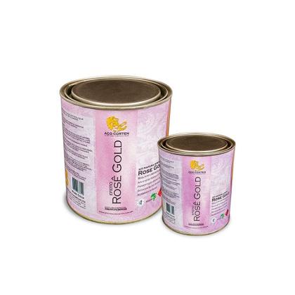 Imagem de Tinta Metálica Efeito Rose Gold - Base Automotiva - Mini Kit 900ml para Pintura em Diversas Superfícies