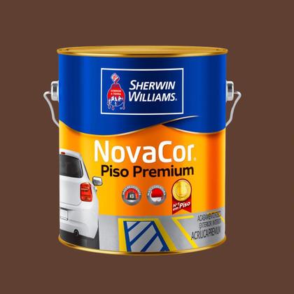 Imagem de Tinta novacor piso premium fosco marrom 67 3,6lt