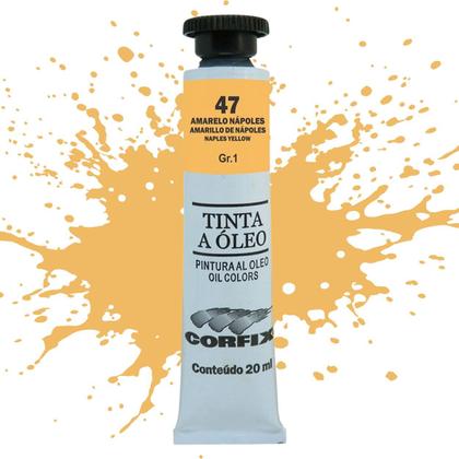 Imagem de Tinta Óleo 20ml G1 047 Amarelo Nápoles Corfix