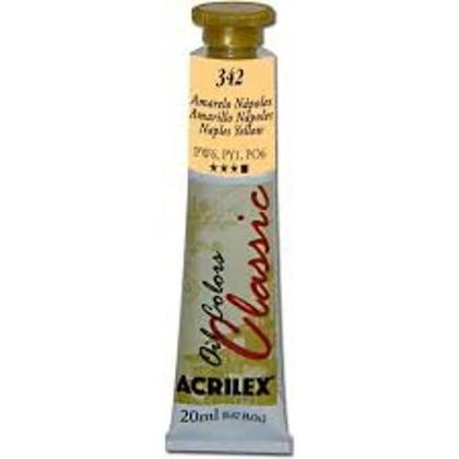 Imagem de Tinta Oleo Oil Colors 20Ml 342 Amarelo Napolis - 141230342