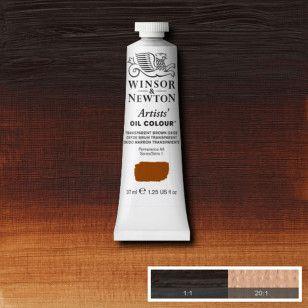 Imagem de Tinta Óleo Winsor & Newton Artist 37ml S1 Transparent Brown Oxide