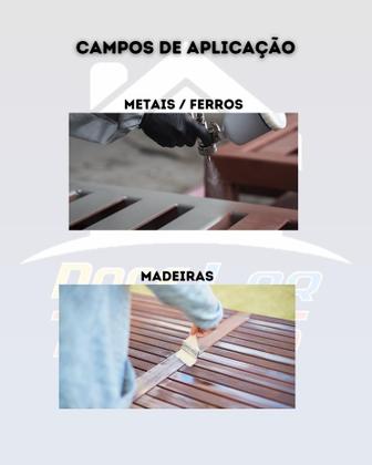 Imagem de Tinta p/ madeira e metal secagem rapida 3,6 l varias cores