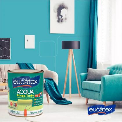 Imagem de Tinta Para Azulejos Epóxi Base Água Eucatex 3,6l - Branco