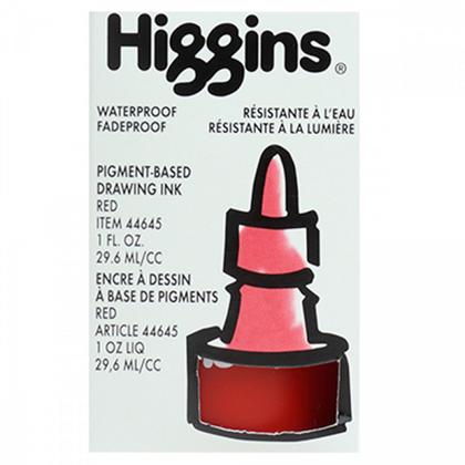 Imagem de Tinta Para Desenho Higgins 29,6ml Red Vermelho 44645